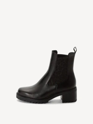 Buty Chelsea czarny Tamaris