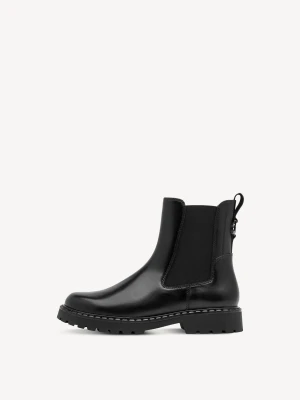 Buty Chelsea czarny Tamaris