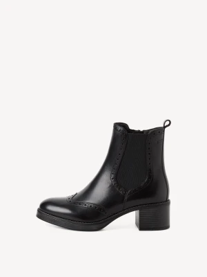 Buty Chelsea czarny Tamaris