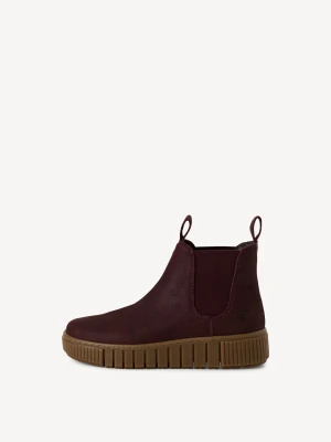 Buty Chelsea czerwony - TAMARIS