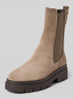 Buty chelsea z naturalnej skóry bydlęcej Tamaris