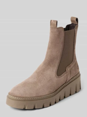 Buty chelsea z naturalnej skóry ze skóry bydlęcej Tamaris