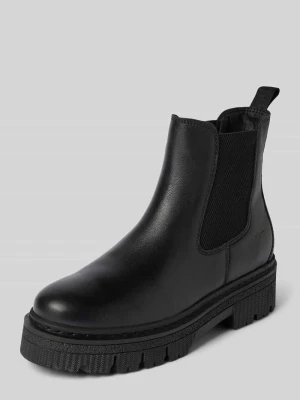 Buty chelsea z prawdziwej skóry bydlęcej tamaris