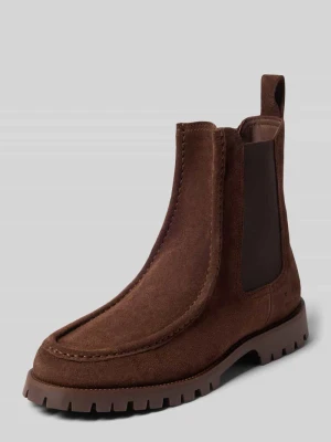 Buty chelsea z profilowaną podeszwą Copenhagen Ciemnobrązowy
