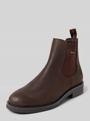 Zdjęcie produktu Buty chelsea z wyhaftowanym logo model ‘Prepdale’ Gant