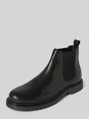 Buty chelsea ze skóry naturalnej jack & jones