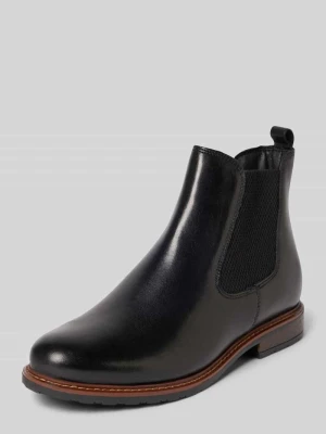 Buty chelsea ze skóry naturalnej tamaris