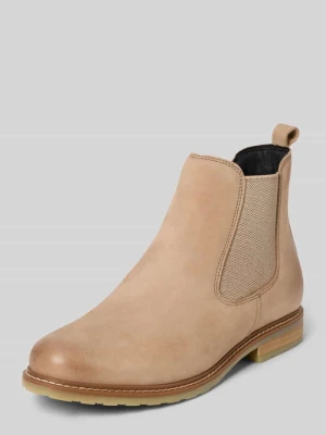 Buty chelsea ze skóry naturalnej tamaris