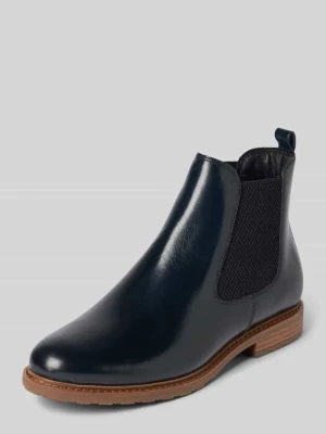Buty chelsea ze skóry naturalnej tamaris