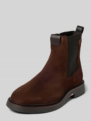 Buty chelsea ze skóry welurowej Tommy Hilfiger