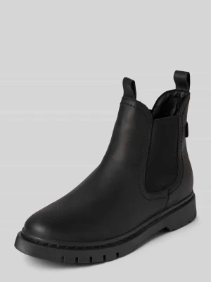 Buty chelsea ze skóry wołowej nappa tamaris