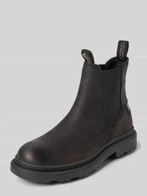 Buty chelsea ze skóry z detalami z logo model ‘Timbly’ Gant