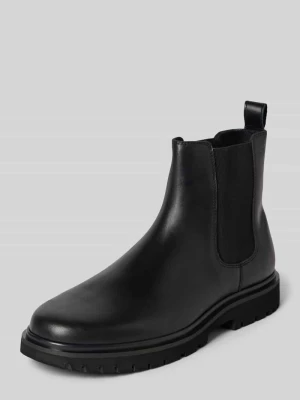 Buty chelsea ze skóry z detalem z logo Calvin Klein Jeans