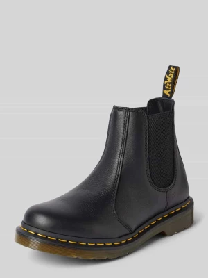 Buty chelsea ze skóry z ozdobnym szwem Dr. Martens