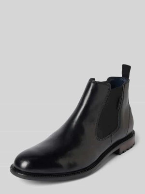 Buty chelsea ze skóry z pętelką model ‘Bonifacio’ Bugatti