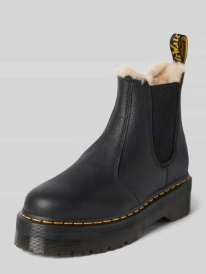 Buty chelsea ze skóry z podszewką wewnętrzną model ‘Quad’ Dr. Martens