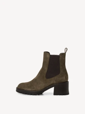 Buty Chelsea zielony - TAMARIS