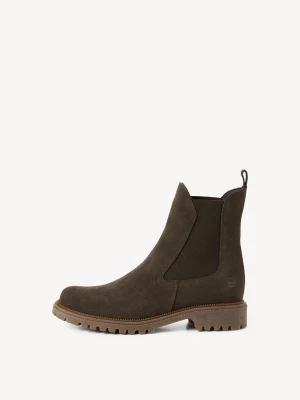 Buty Chelsea zielony Tamaris
