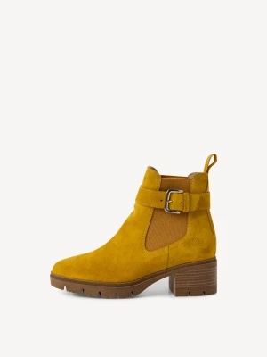 Buty Chelsea żółty - TAMARIS