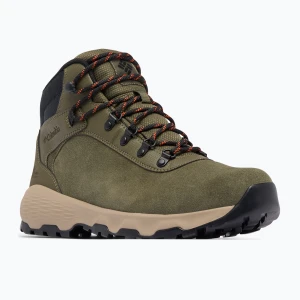 Buty turystyczne męskie Columbia Newton Wander peatmoss/tangy orange