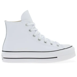 Buty Converse Chuck Taylor All Star Lift Platform Leather 561676C - białe