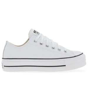 Buty Converse Chuck Taylor All Star Lift Platform Leather 561680C - białe