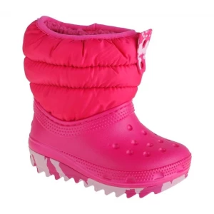 Buty Crocs Classic Neo Puff Boot Toddler  207683-6X0 różowe