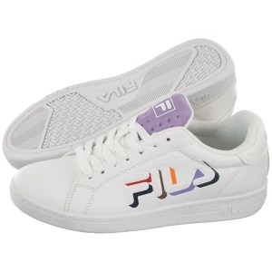 Buty Crosscourt 2 NT Logo Low Wmn White-Purple Rose FFW0021.13065 (FI83-a) Fila