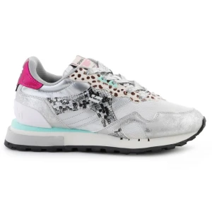 Buty D.Franklin Vibla Zig Patch DFSH378006-SILV białe