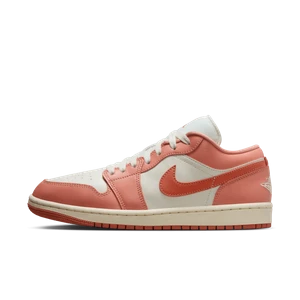 Buty damskie Air Jordan 1 Low - Biel