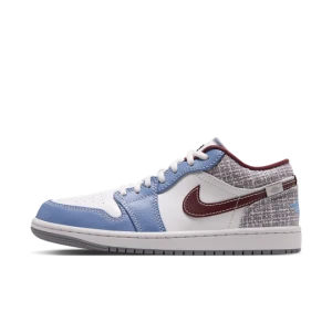 Buty damskie Air Jordan 1 Low - Biel