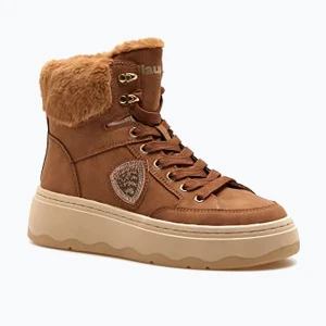 Buty damskie Blauer USA F6MARIBEL02 Mid cognac Brązowy