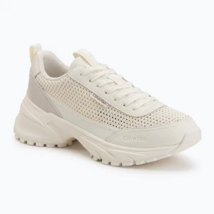 Buty damskie Calvin Klein HW0HW03000 Hike Runner Lup Lin Mesh marshmallow