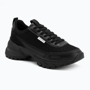 Buty damskie Calvin Klein HW0HW03000 Hike Runner Lup Lin Mesh triple black