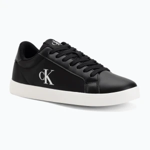 Buty damskie Calvin Klein YW0YW01781 3 Cupsole Laceup PU MG ck black