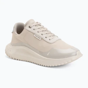 Zdjęcie produktu Buty damskie Calvin Klein YW0YW02016 Eva Runner Lace Up Mat Mix 0GN stony beige/turtle dove/silver