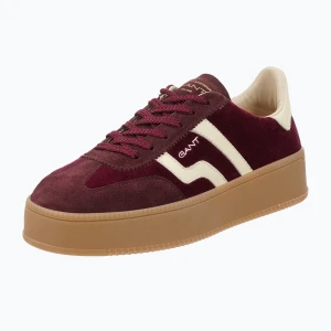 Buty damskie Gant Cuzmani cream / wine Bordowy