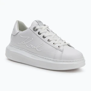 Zdjęcie produktu Buty damskie KARL LAGERFELD Kapri Signia Shine white leather/mono