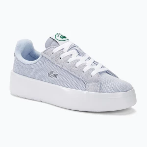 Buty damskie Lacoste Carnaby Platform Lite Textile light blue/white