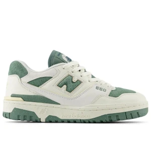 Buty damskie New Balance BBW550PE - biało-zielone