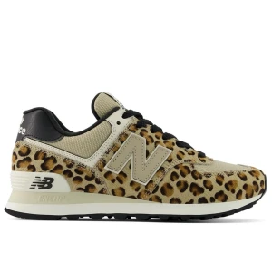 Buty damskie New Balance W574PN - brązowe