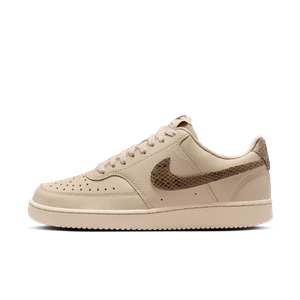 Buty damskie Nike Court Vision Low Premium - Brązowy