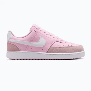 Buty damskie Nike Court Vision Low Suede pink foam/white