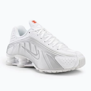 Buty damskie Nike Shox R4 Shox R4 white/metalicsilver/max orange