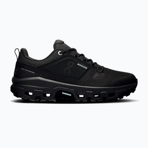 Buty damskie On Running Cloudrock Low Waterproof black/black