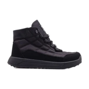 Buty damskie Progress zimowe śniegowce PROGJ-24-152 czarne