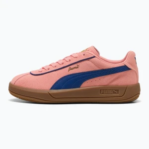 Buty damskie PUMA Club Klassika Suede pink fruit/blazing blue/puma gold
