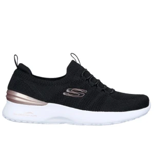 Buty damskie Skechers Air Dynamight Perfect Steps 149754BKRG - czarne