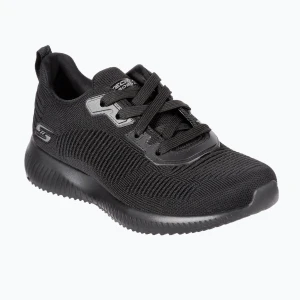 Buty damskie SKECHERS Bobs Sport Squad Tough Talk black