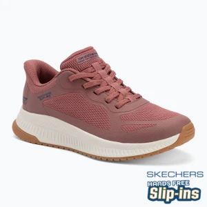 Zdjęcie produktu Buty damskie SKECHERS Bobs Squad 4 Staple Look rose
